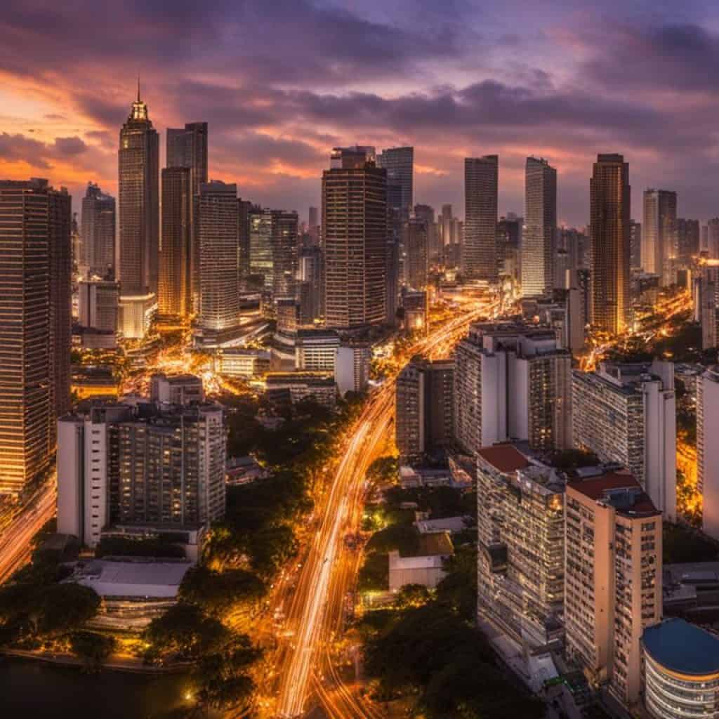 Manila skyline