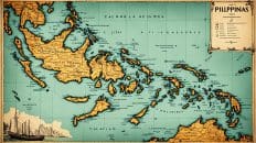 Old Map Of The Philippines