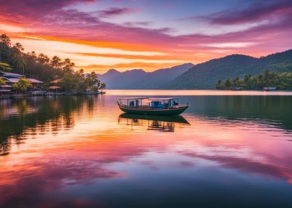 Paitan Lake, Mindoro Philippines