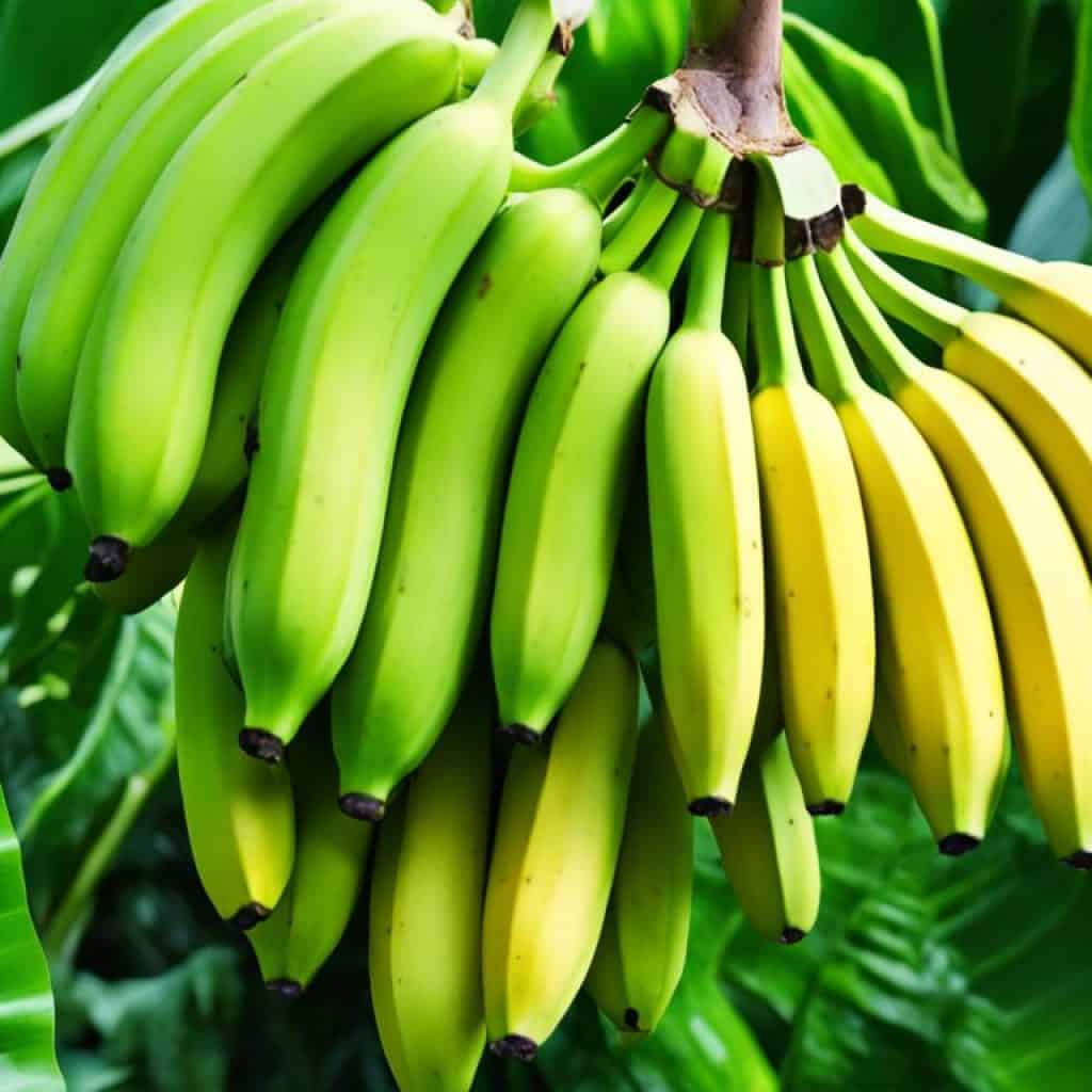 Saba bananas