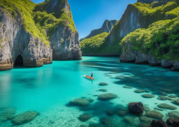 Secret Lagoon Beach, Palawan Philippines