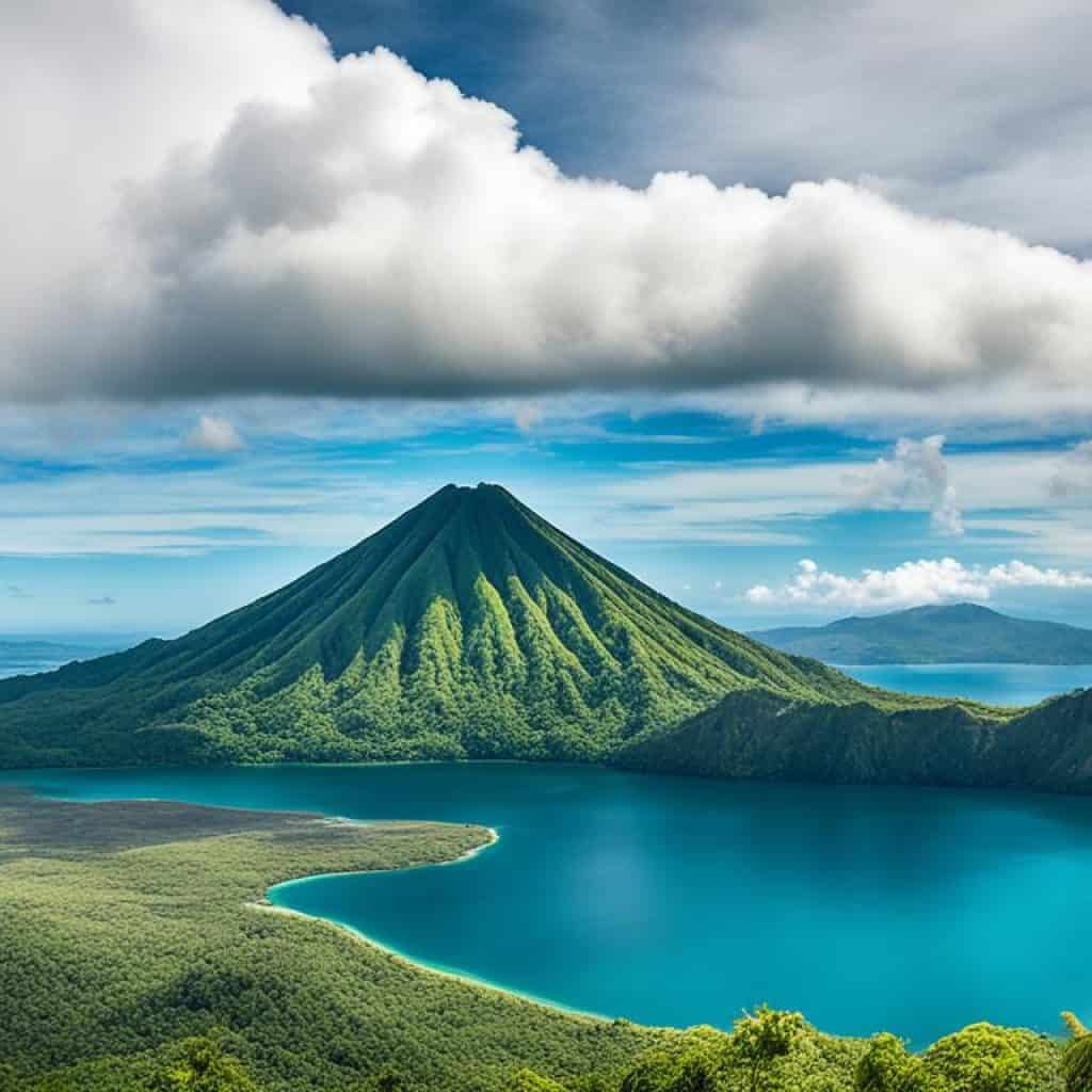 Shield Volcano In The Philippines
