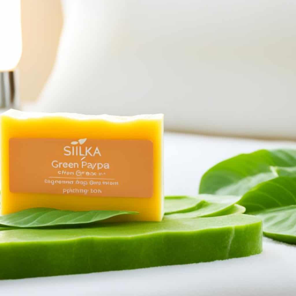 Silka Green Papaya Whitening Soap