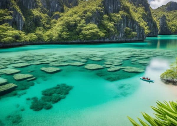 Small Lagoon, Palawan Philippines