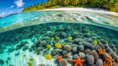 Starfish Island (Honda Bay), Palawan Philippines