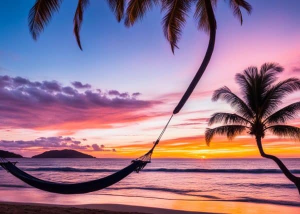 Sunset Watching at San Juan Beach, Siquijor Philippines