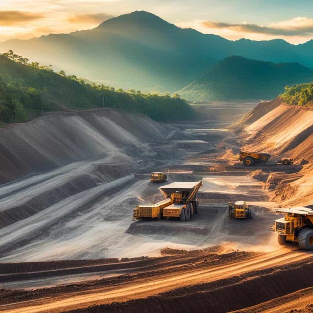 Surface mining in the Philippines