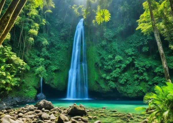 Tabokno Falls, Leyte