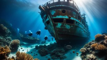 The adventurous shipwreck diving in Coron, Palawan Philippines