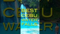 Top Tropical Waterfalls in Cebu Philippines Digital Nomad Travel Adventure Vacation Drone Videos