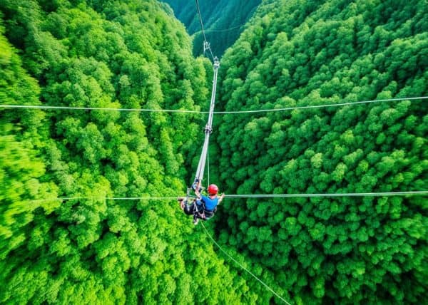 Tukuran Zipline, Mindoro Philippines
