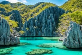 Twin Lagoon in Coron, Palawan Philippines