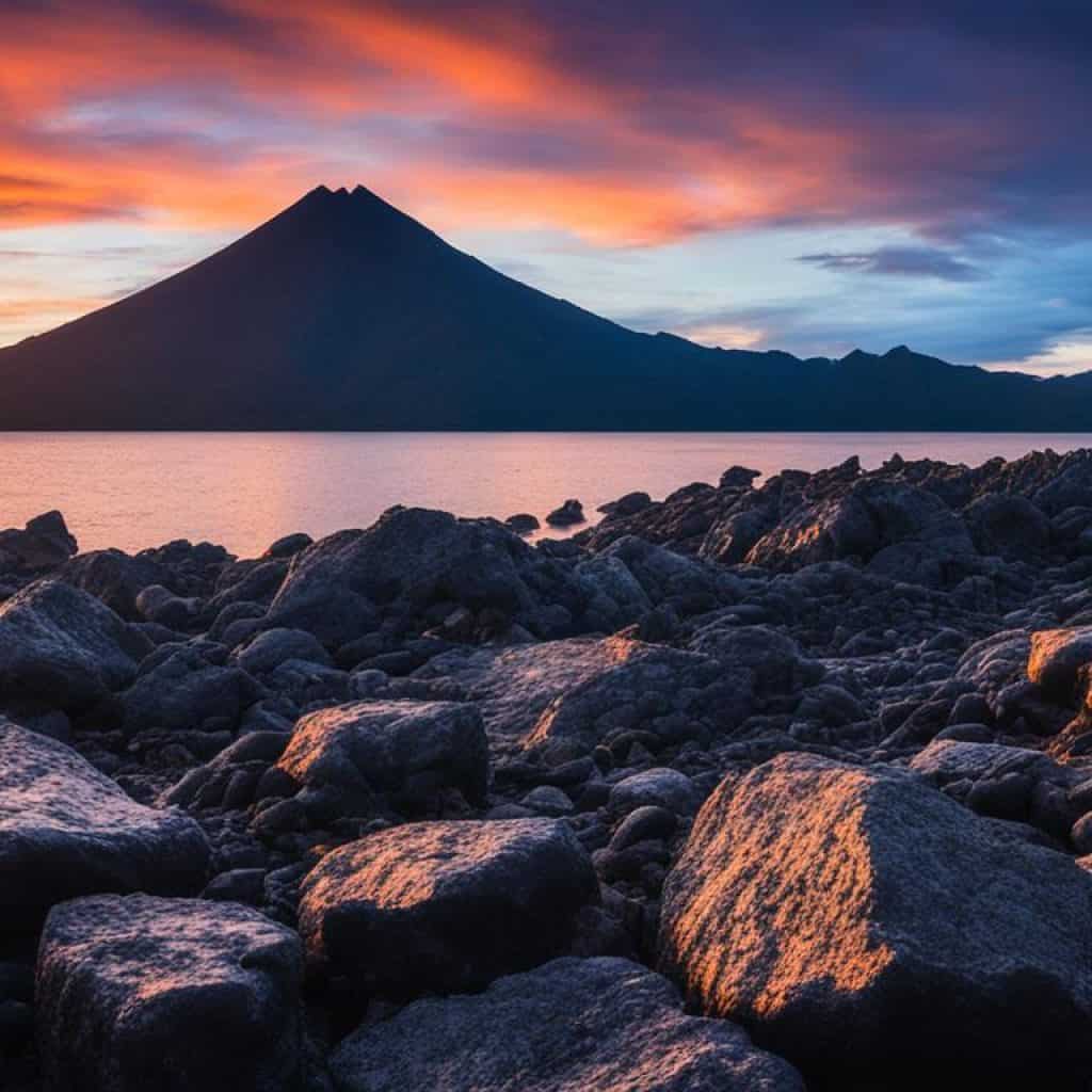 Visayas volcanic landforms