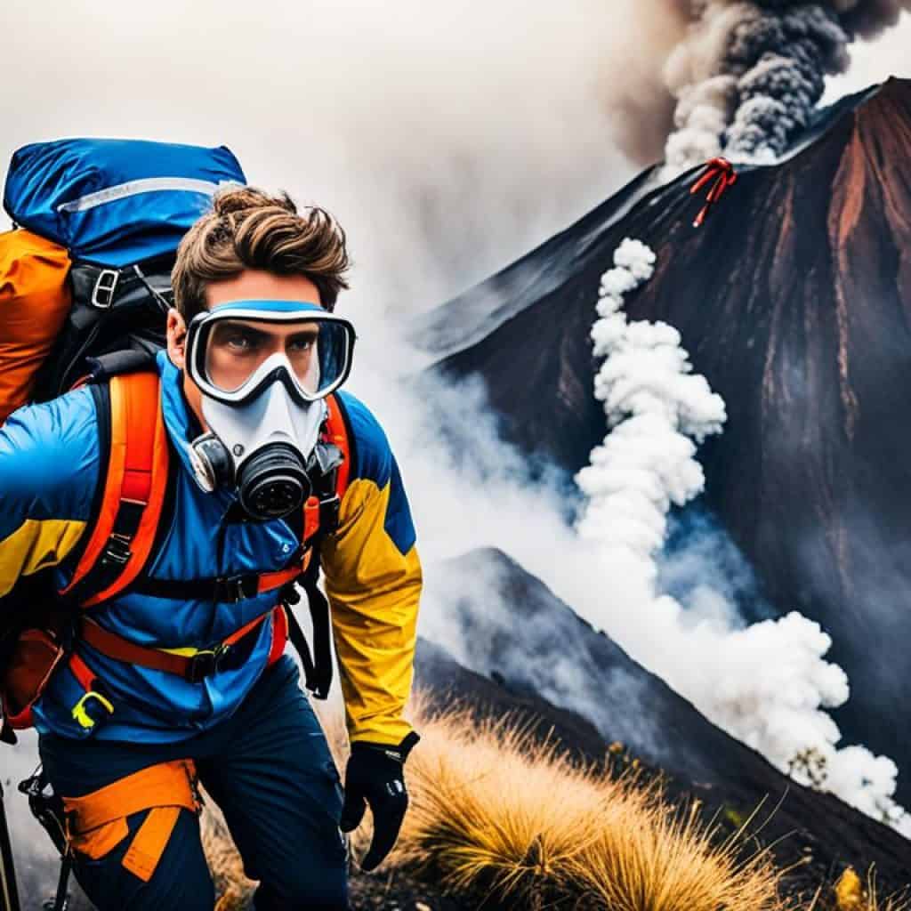 Volcano safety measures