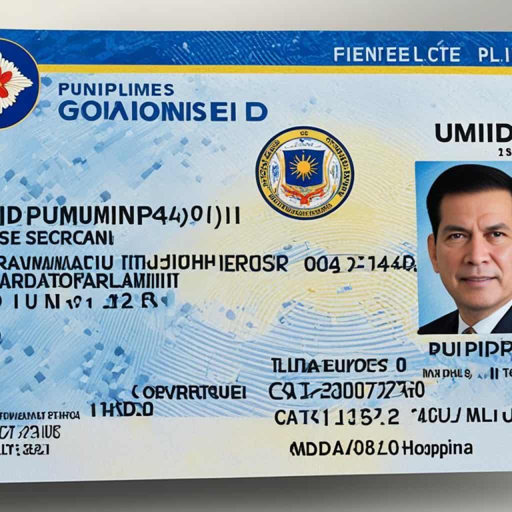 government-issued ID in the Philippines