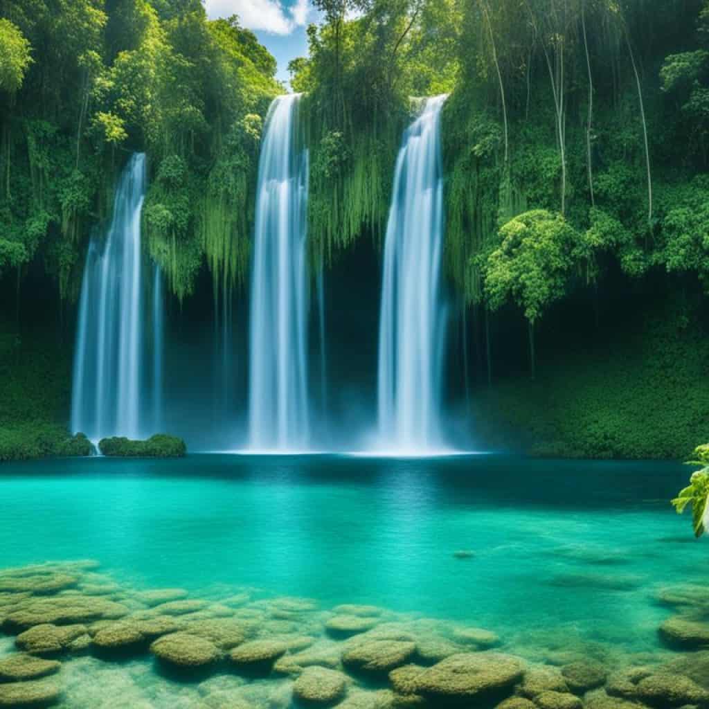 Bohol waterfalls