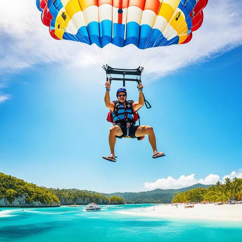 Boracay parasailing