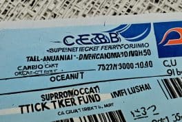 Cebu-Ormoc Ferry Ticket OceanJet or SuperCat