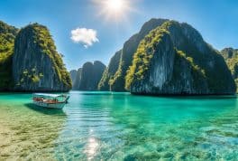 El Nido's Big Lagoon, Palawan Philippines