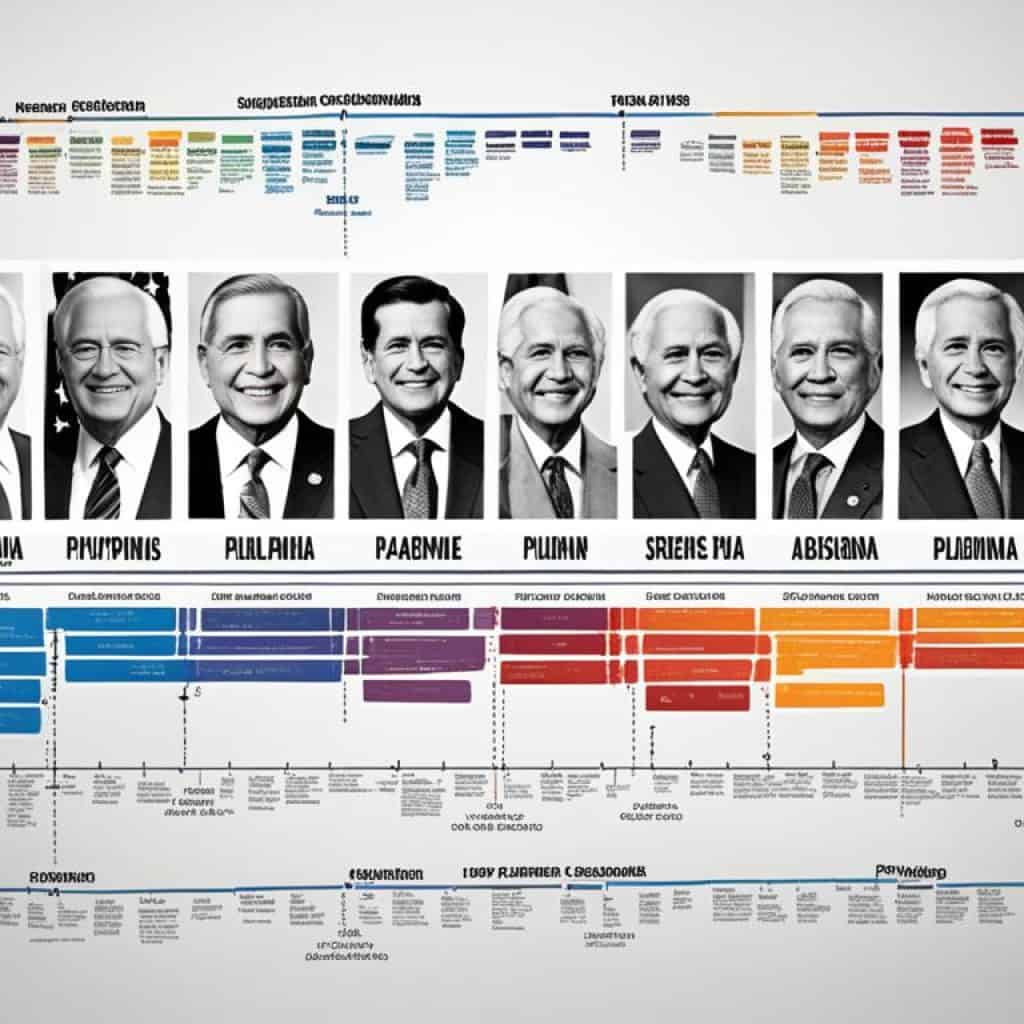 Timeline of Philippine Vice Presidents