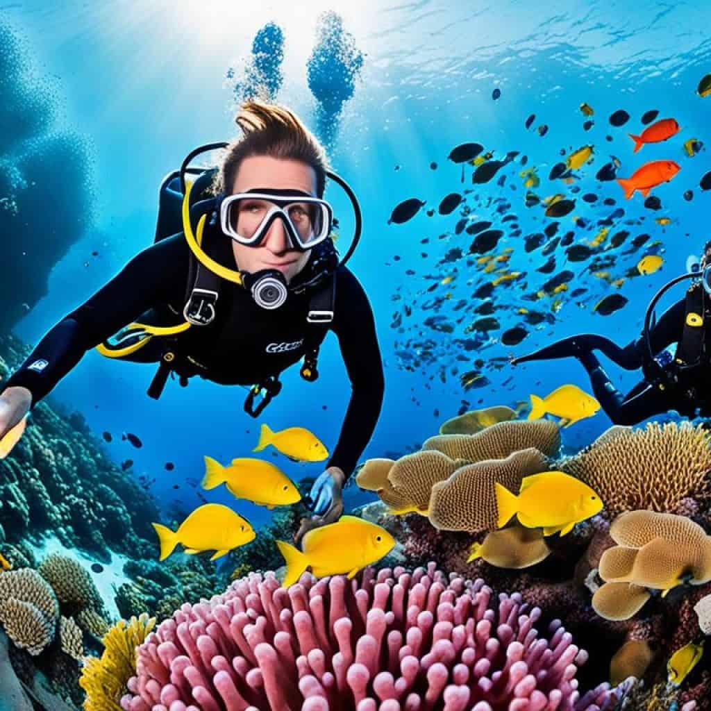 diving in Bohol image