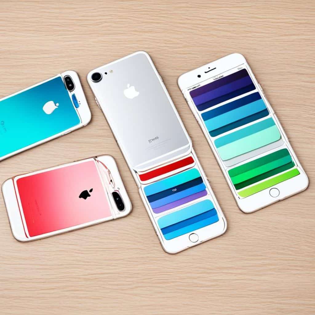 iPhone 7 Plus color options