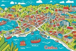 mapa sa cebu