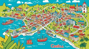 mapa sa cebu