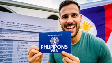 philippines visa cost