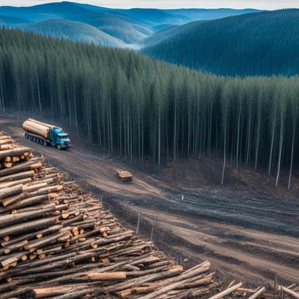 timber exploitation