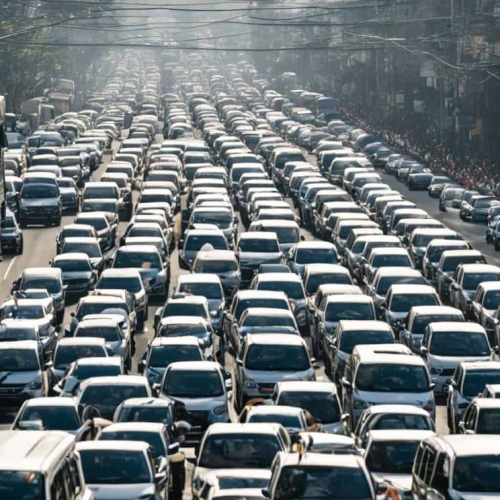 traffic in Manila