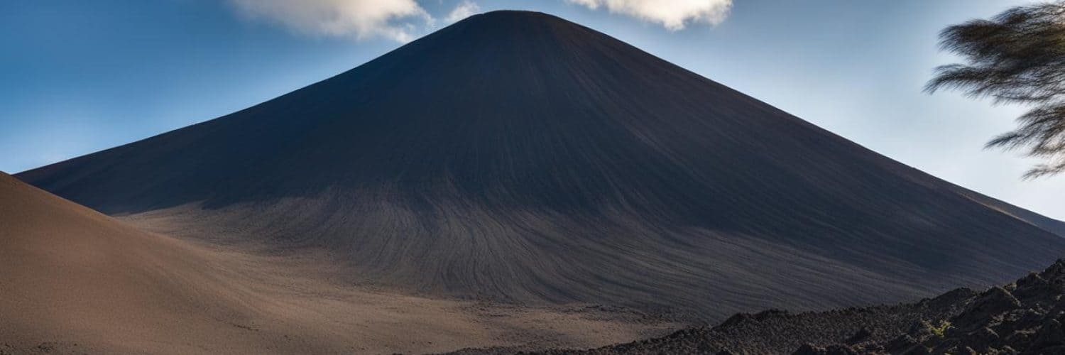 Cinder Cone Volcano In The Philippines