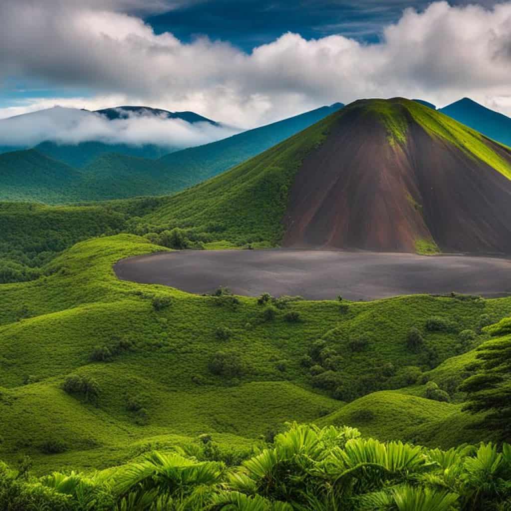 Cinder Cone Volcanoes in the Philippines