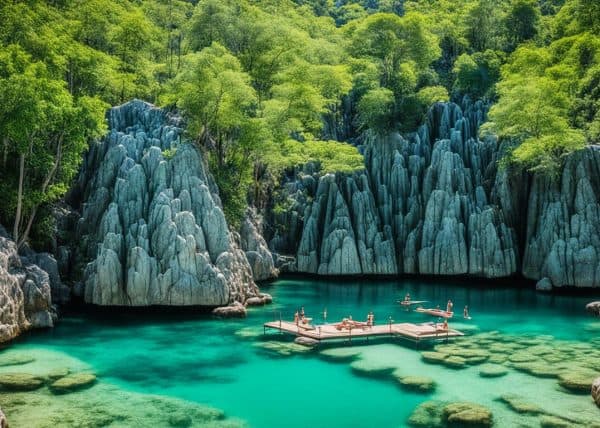 Coron Natural Hot Springs, Palawan Philippines