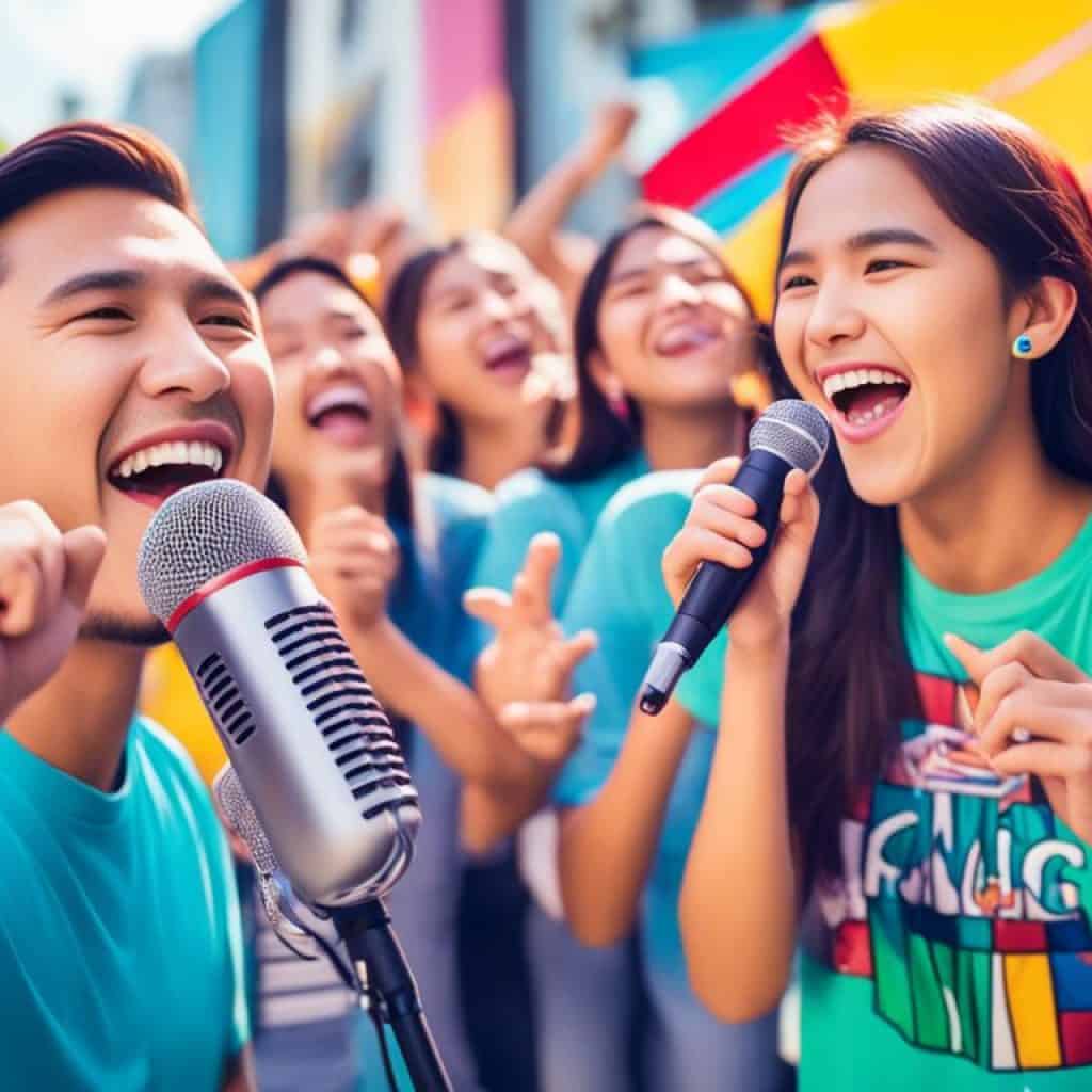 Filipino singing talent