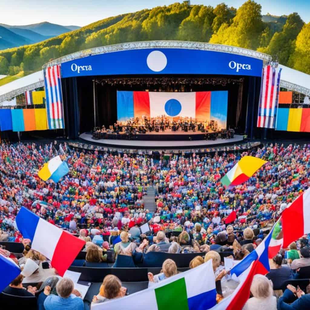 International opera festivals and collaborations