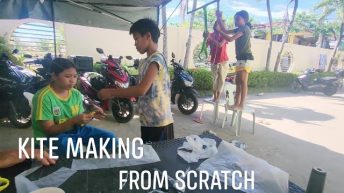 Kite Making and Shoes For Neighborhood Kids Video