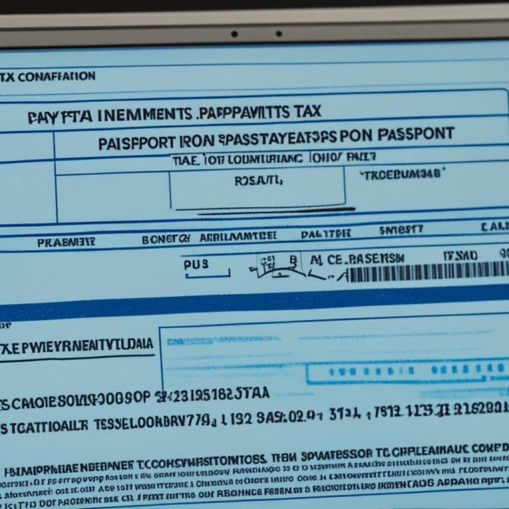 Online payment of Philippine travel tax