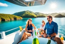 Seacret Luxury Catamaran Yacht Group Island Hopping Tour, Palawan Philippines