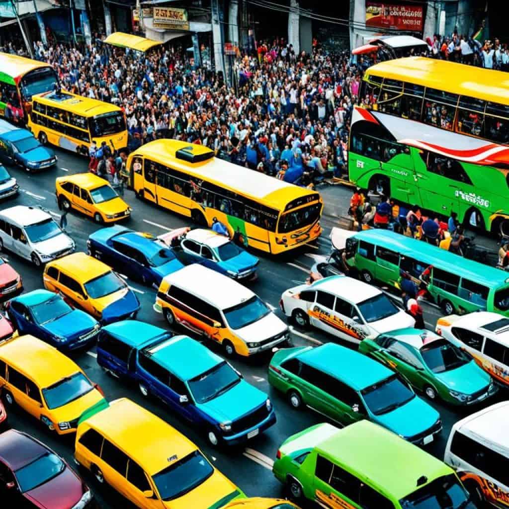 Traffic congestion in the Philippines