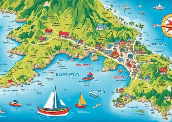 boracay in philippine map