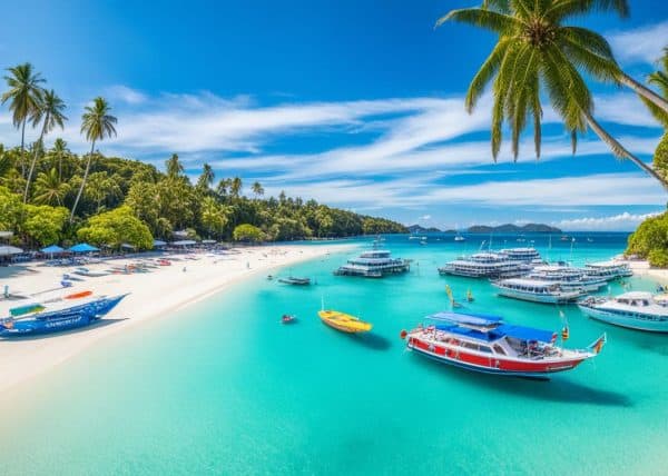 boracay's white beach