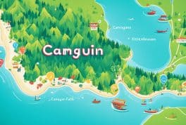 camiguin tourist spots map