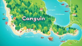 camiguin tourist spots map