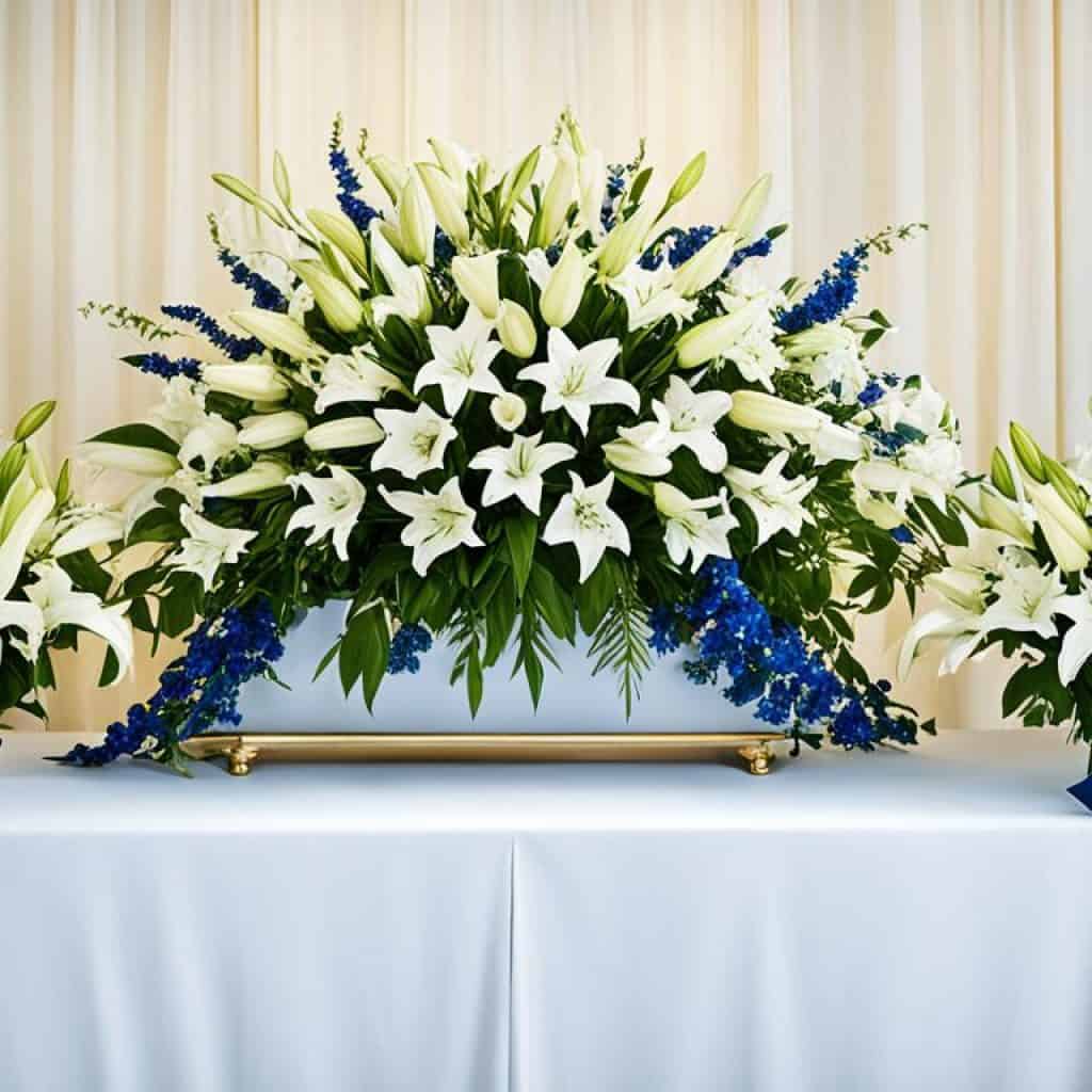 funeral floral arrangements