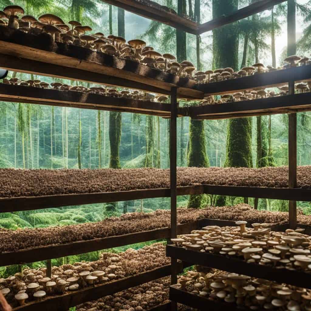 growing mushrooms in the Philippines