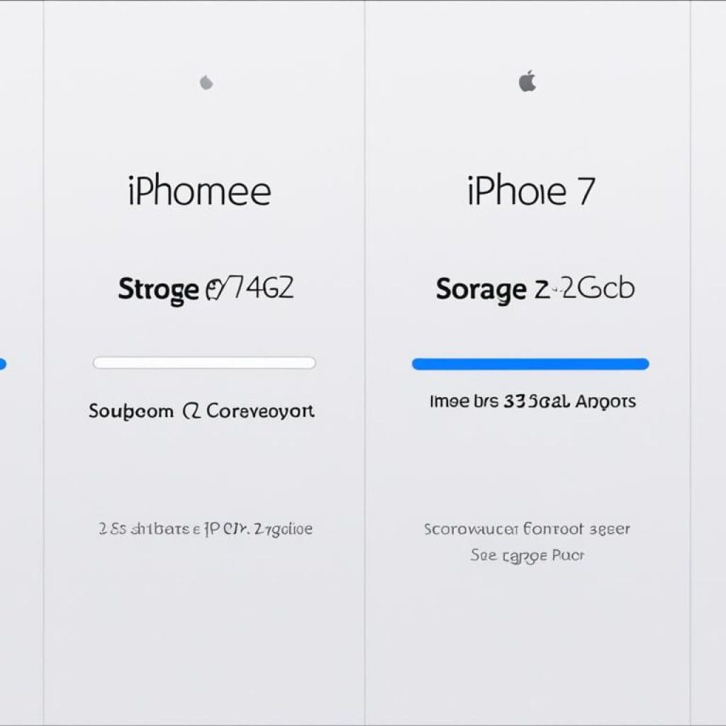iPhone 7 storage options