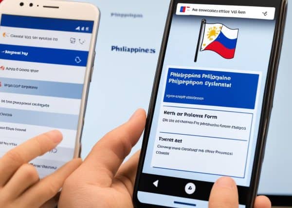 philippines visa application form pdf