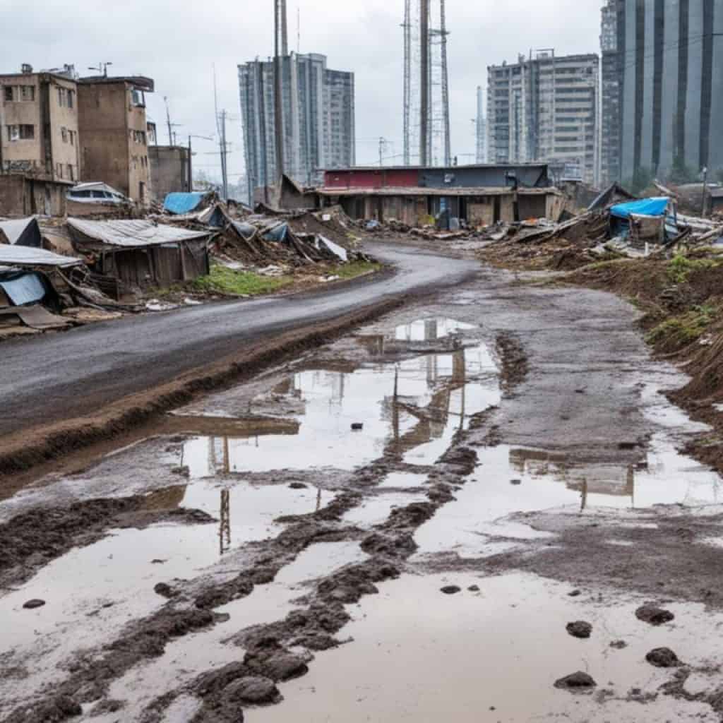 poverty and infrastructure