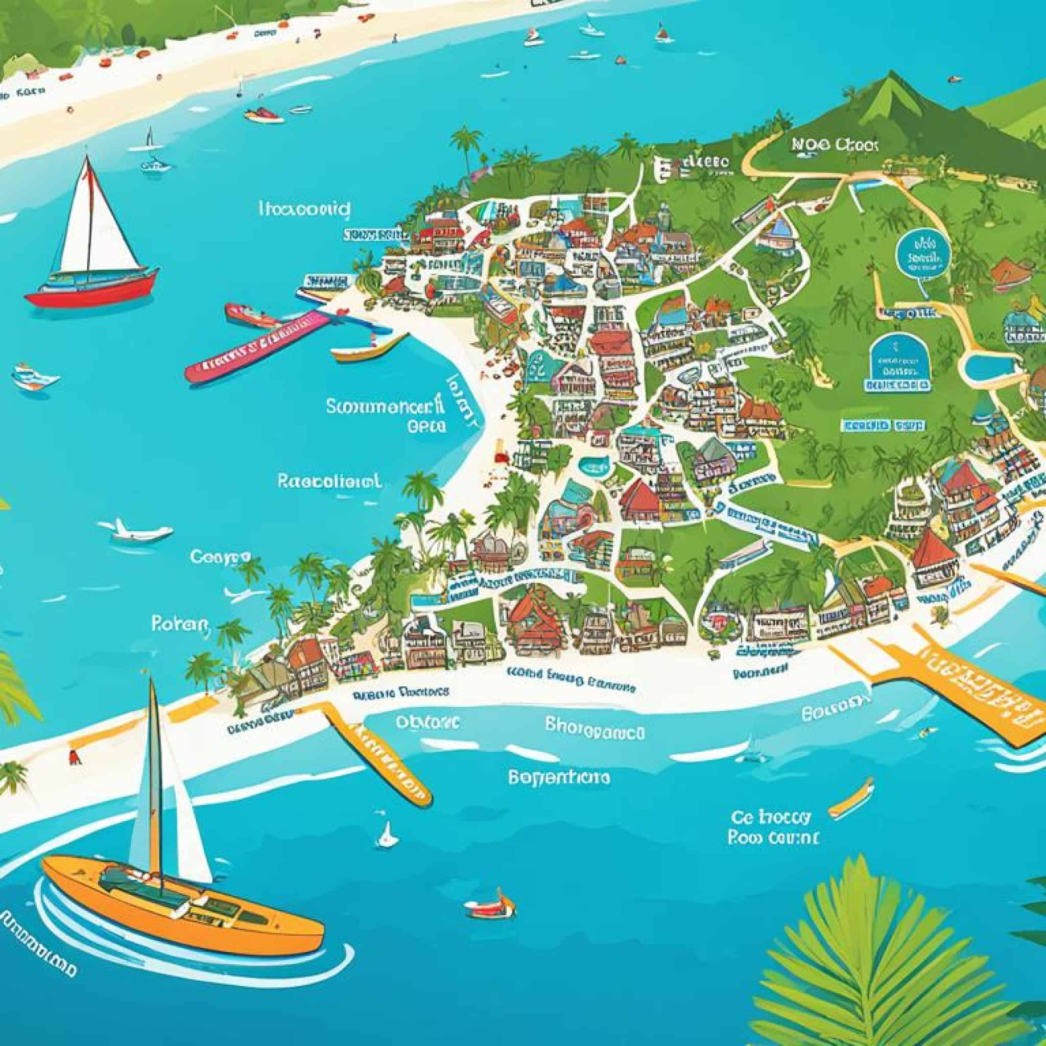 Exploring Boracay: Map Guide in the Philippines